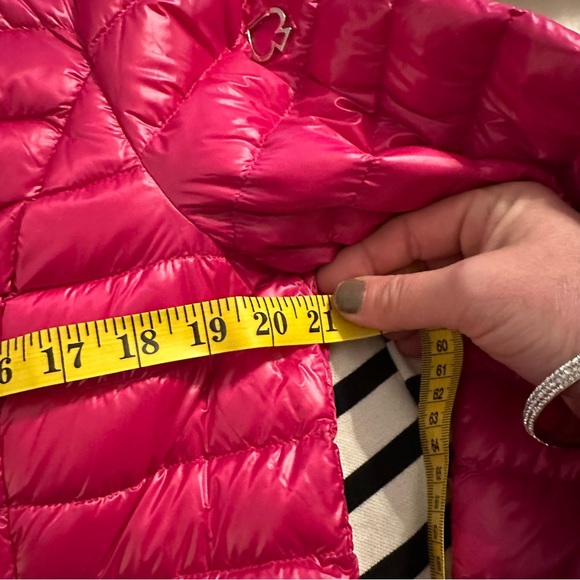 kate spade ♠️- Packable Down Jacket with Retractable Hood, “Hot Pink” , XL - Picture 11 of 16